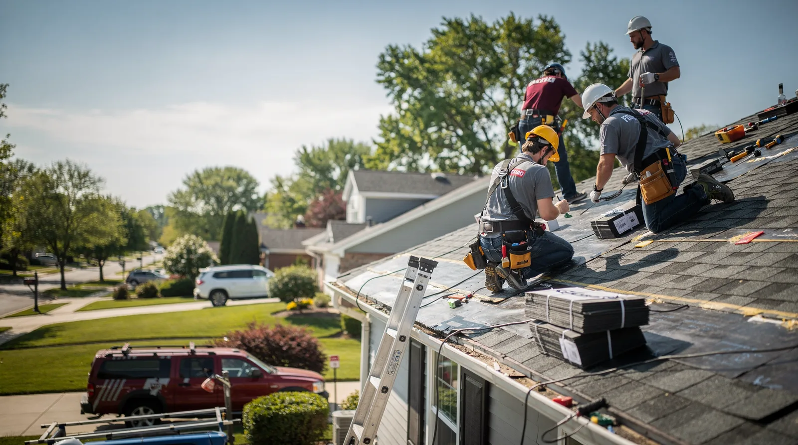Roof Repair in Renault, IL around you